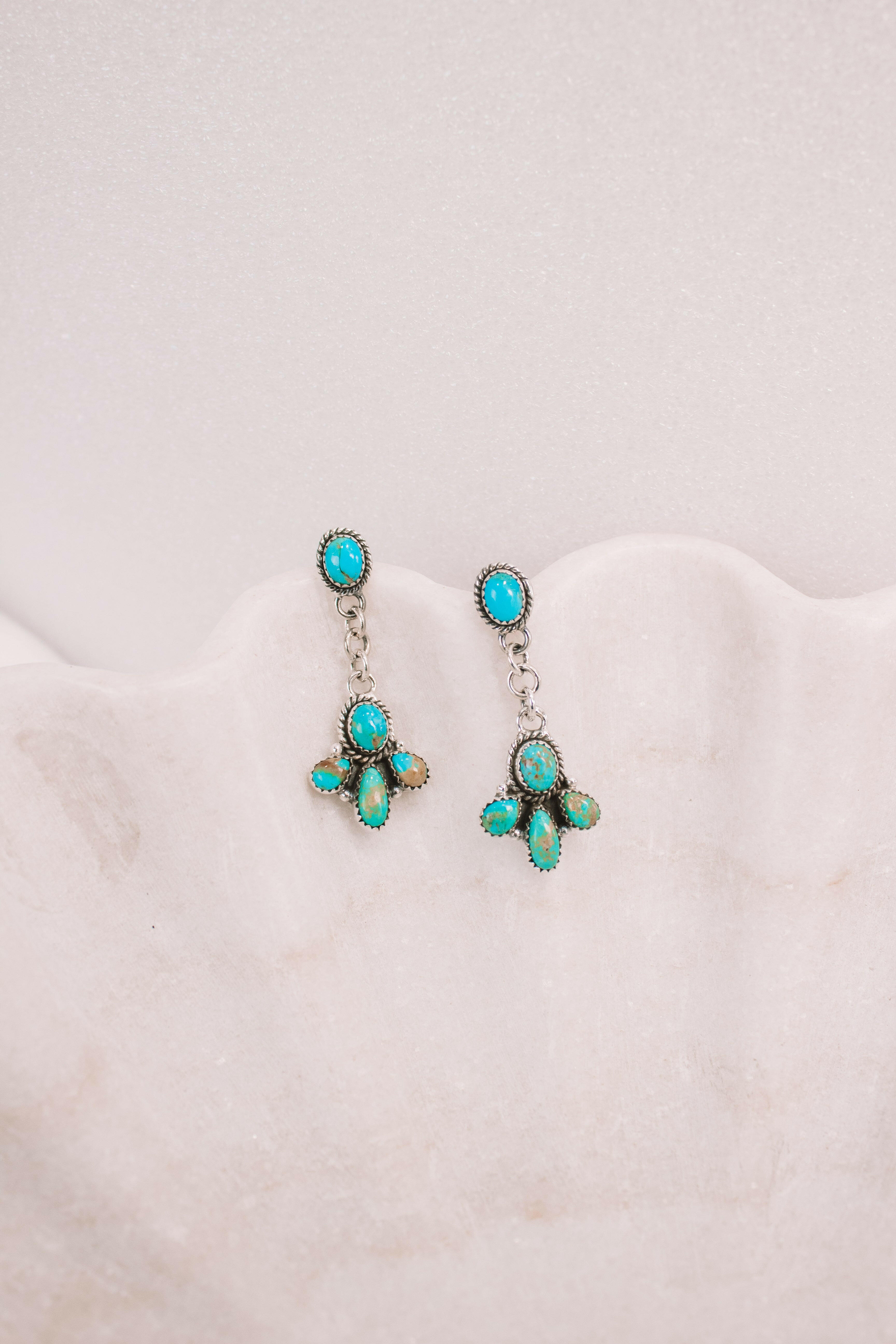 Dangle Cloved Chain Earrings-Drop Earrings-Krush Kandy, Women's Online Fashion Boutique Located in Phoenix, Arizona (Scottsdale Area)