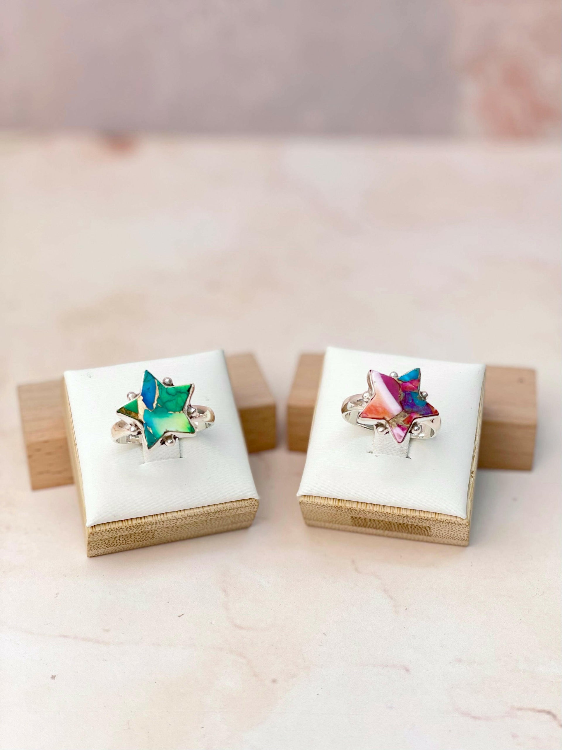 Symphony Star Dainty Rings-Rings-Krush Kandy, Women's Online Fashion Boutique Located in Phoenix, Arizona (Scottsdale Area)