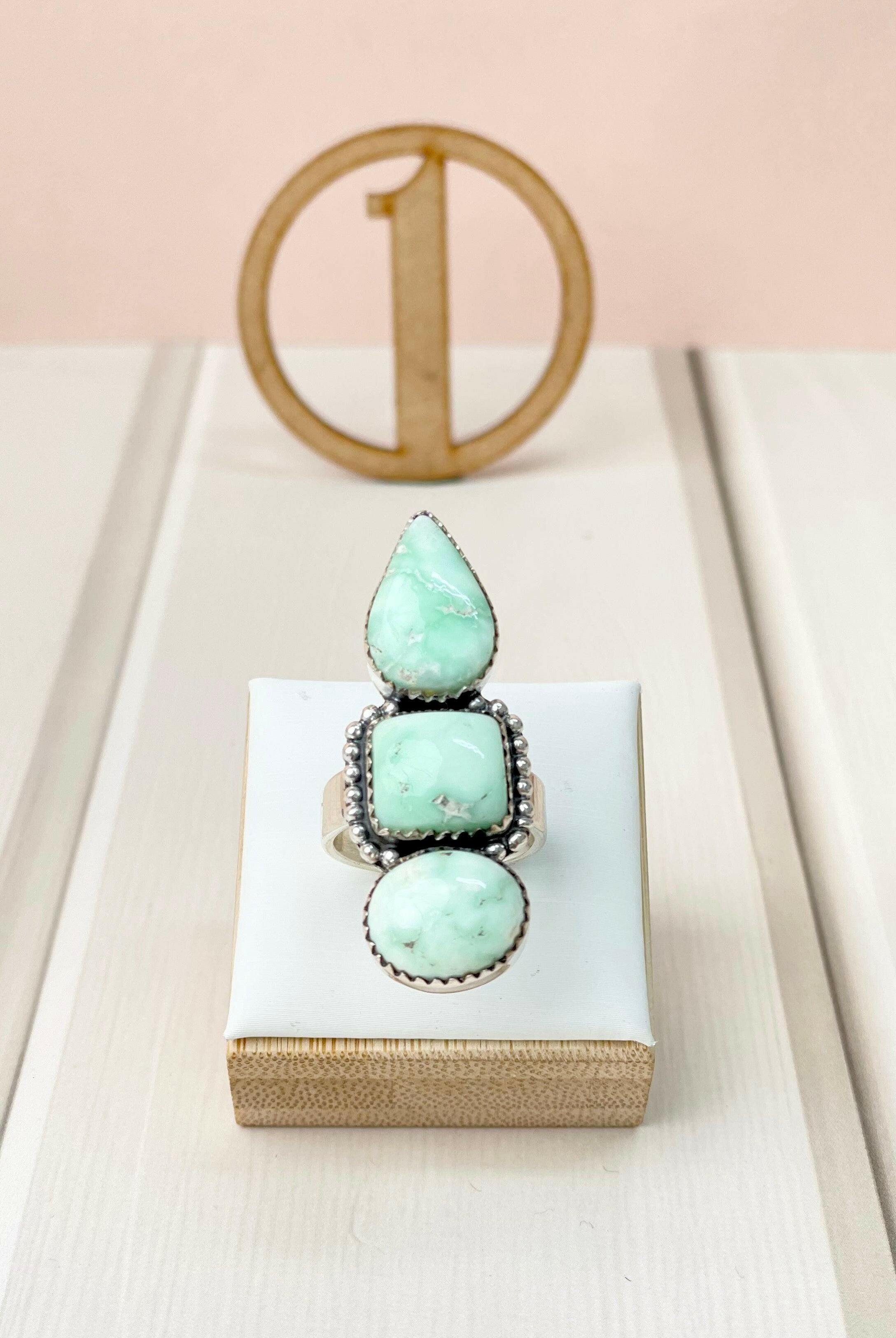 Paloma 3 Stone Crawler Rings-Rings-Krush Kandy, Women's Online Fashion Boutique Located in Phoenix, Arizona (Scottsdale Area)
