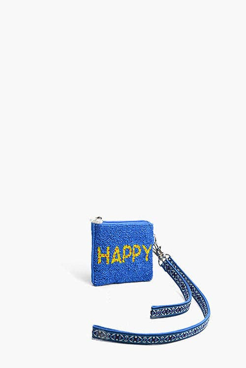 Because I Am Happy Embellished Coin Bag-handbag-Krush Kandy, Women's Online Fashion Boutique Located in Phoenix, Arizona (Scottsdale Area)