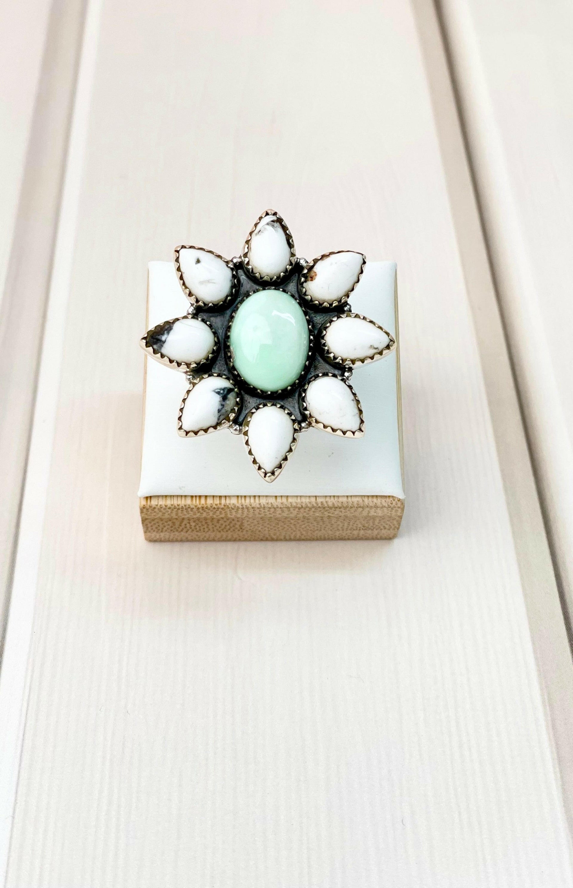 Paloma & White Buffalo Cluster Rings-Rings-Krush Kandy, Women's Online Fashion Boutique Located in Phoenix, Arizona (Scottsdale Area)
