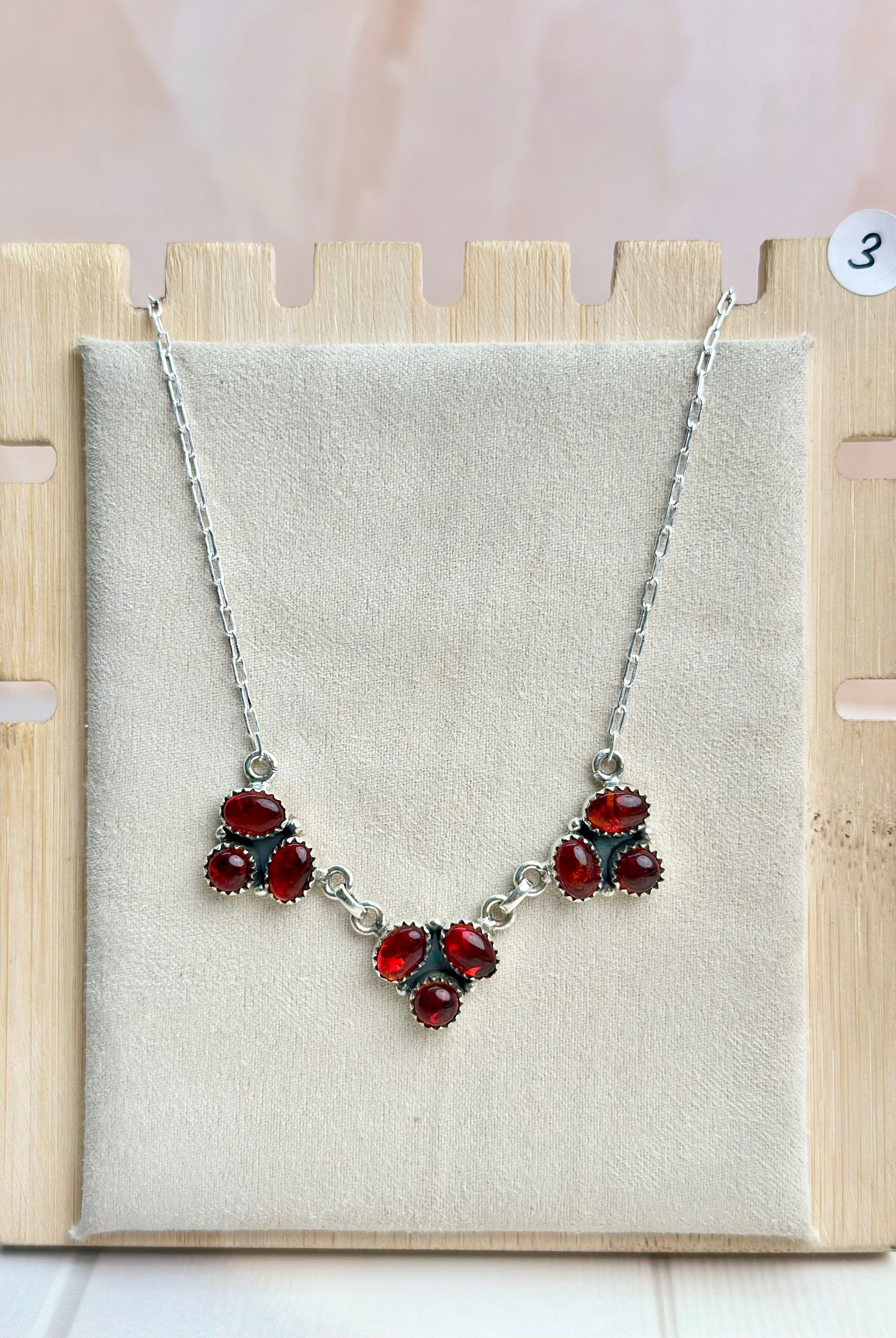Amber, Turquoise & Crystal Necklaces-Necklaces-Krush Kandy, Women's Online Fashion Boutique Located in Phoenix, Arizona (Scottsdale Area)