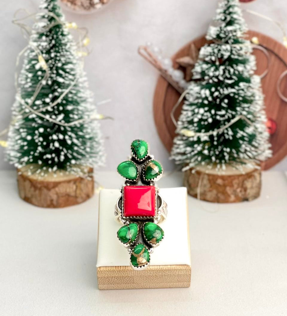 Holiday Stone Crawler-Rings-Krush Kandy, Women's Online Fashion Boutique Located in Phoenix, Arizona (Scottsdale Area)