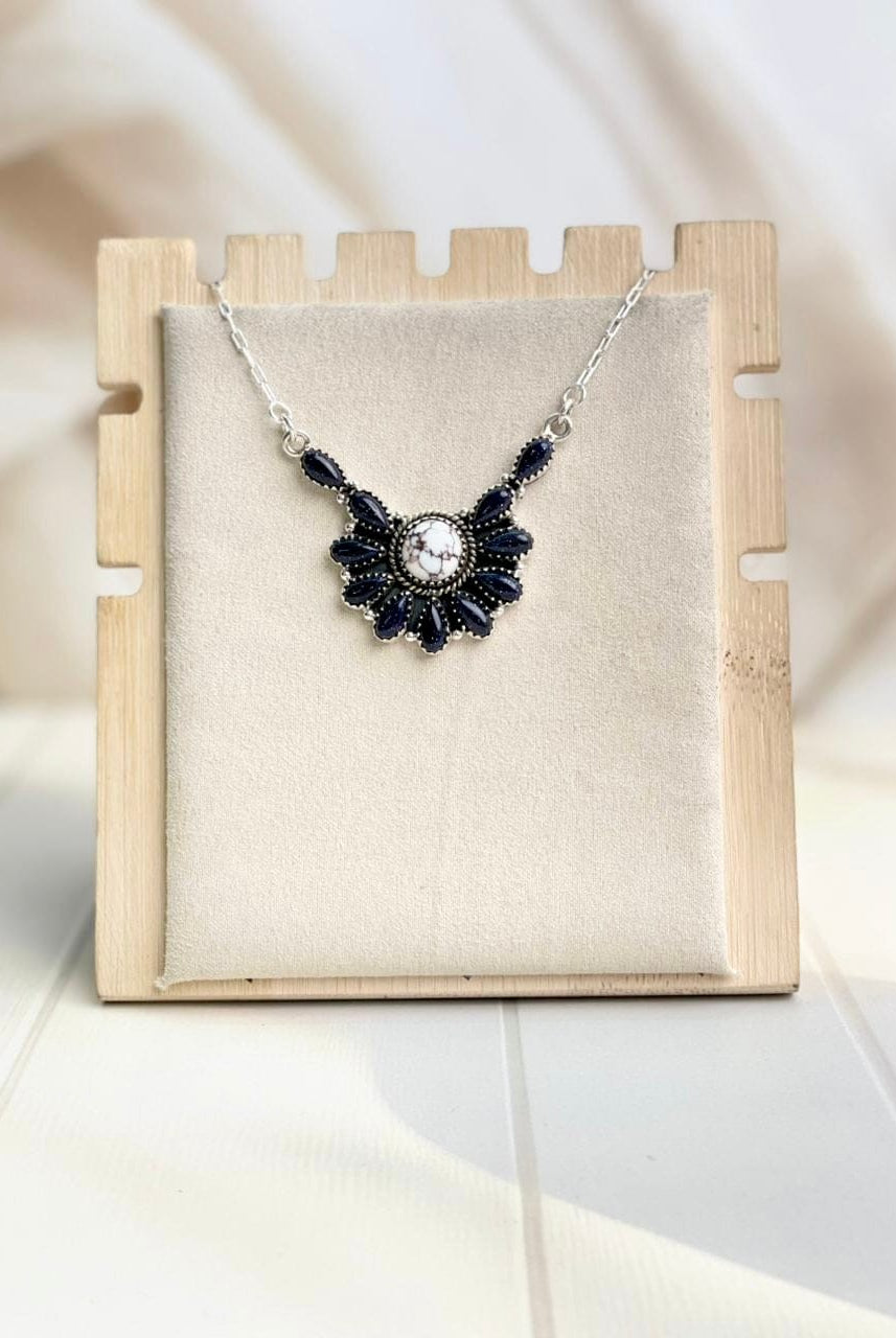 Holding the Daisy Necklace-Necklaces-Krush Kandy, Women's Online Fashion Boutique Located in Phoenix, Arizona (Scottsdale Area)