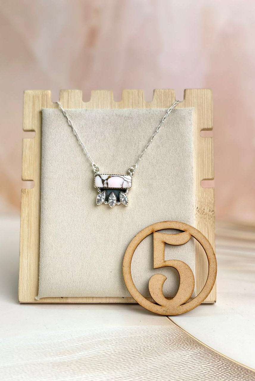 Best Of Bars Multi Dahlia Necklaces-Necklaces-Krush Kandy, Women's Online Fashion Boutique Located in Phoenix, Arizona (Scottsdale Area)