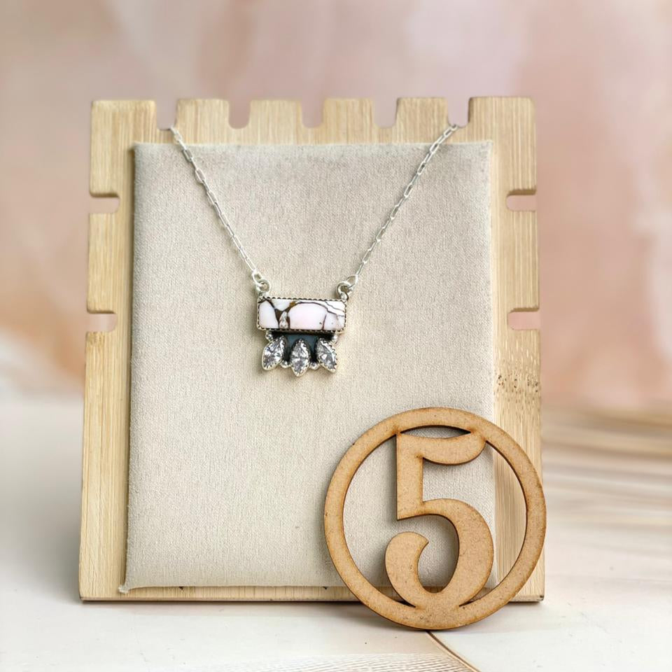 Best Of Bars Multi Dahlia Necklaces-Necklaces-Krush Kandy, Women's Online Fashion Boutique Located in Phoenix, Arizona (Scottsdale Area)