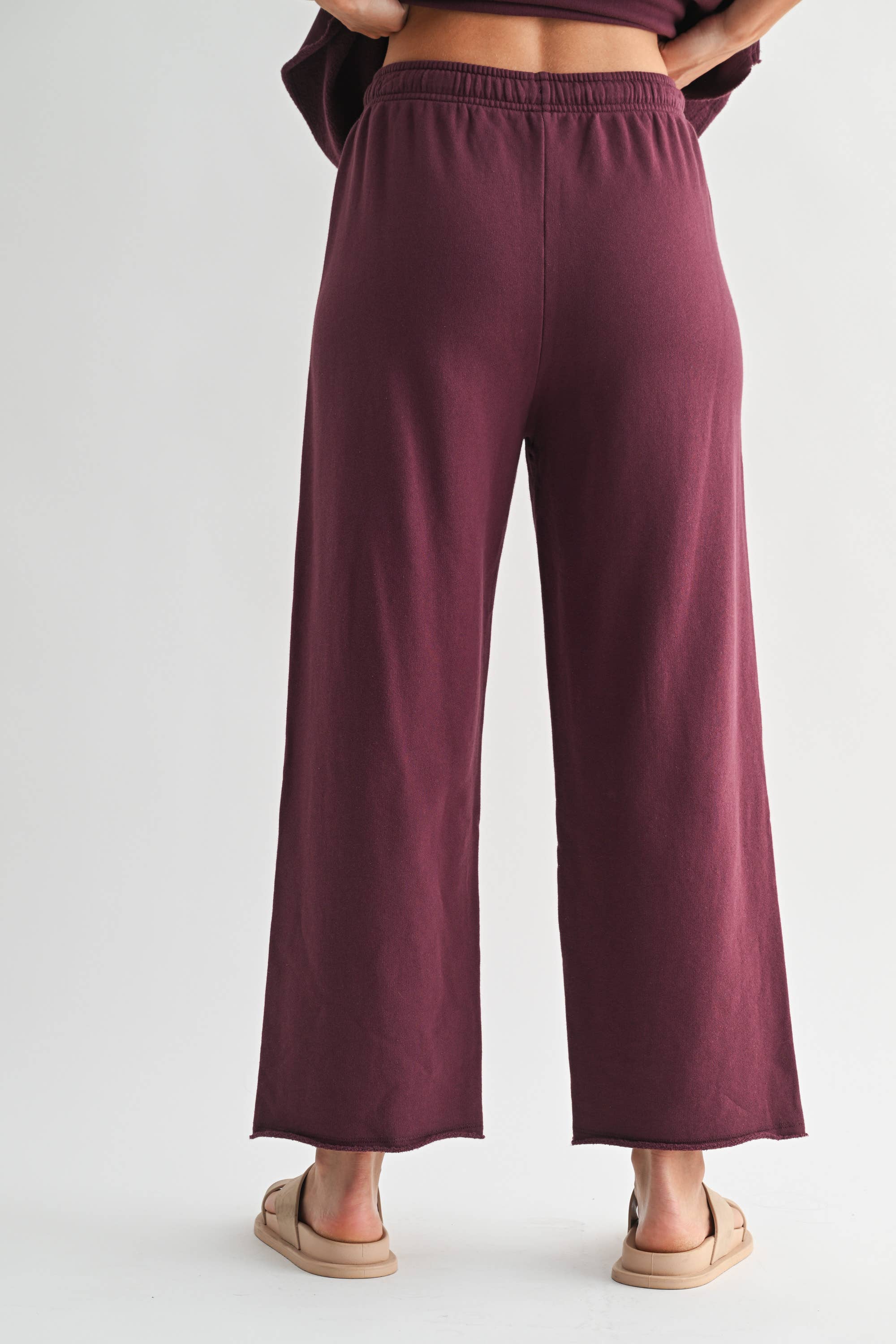 Cotton Wide Leg Pants-Bottoms-Krush Kandy, Women's Online Fashion Boutique Located in Phoenix, Arizona (Scottsdale Area)