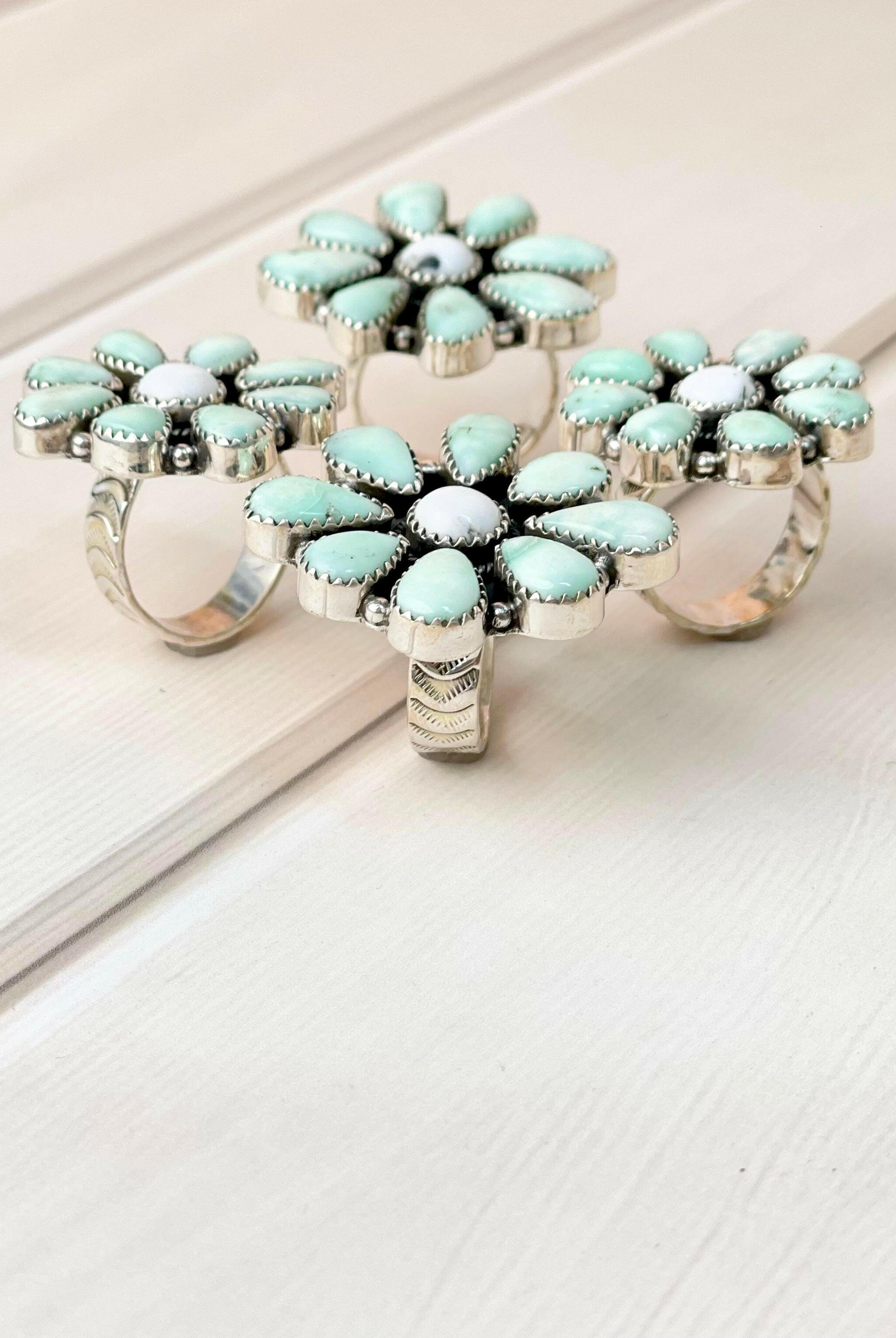 Wild Bloom Daisy Big Mama Paloma Rings-Rings-Krush Kandy, Women's Online Fashion Boutique Located in Phoenix, Arizona (Scottsdale Area)