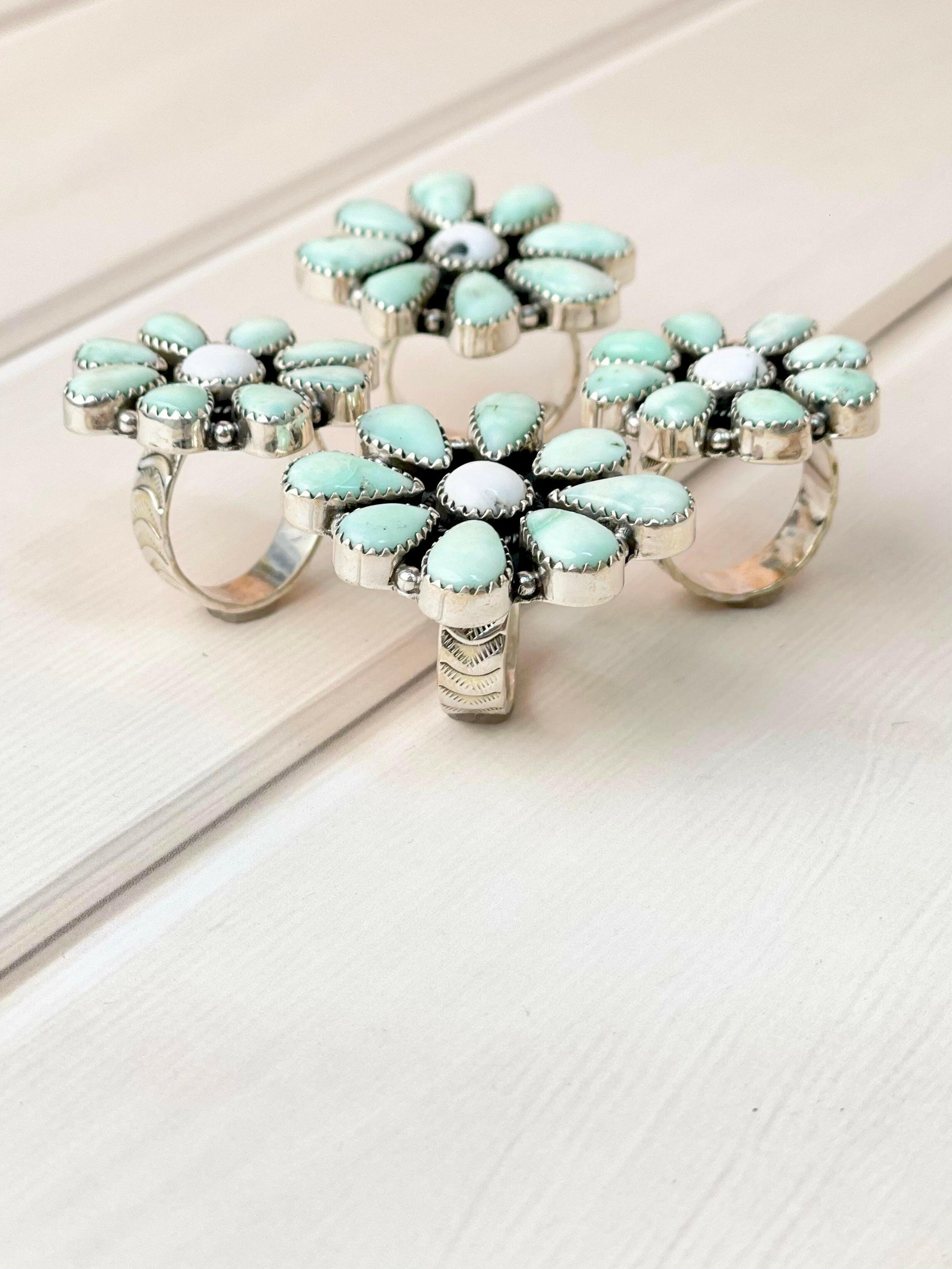 Wild Bloom Daisy Big Mama Paloma Rings-Rings-Krush Kandy, Women's Online Fashion Boutique Located in Phoenix, Arizona (Scottsdale Area)