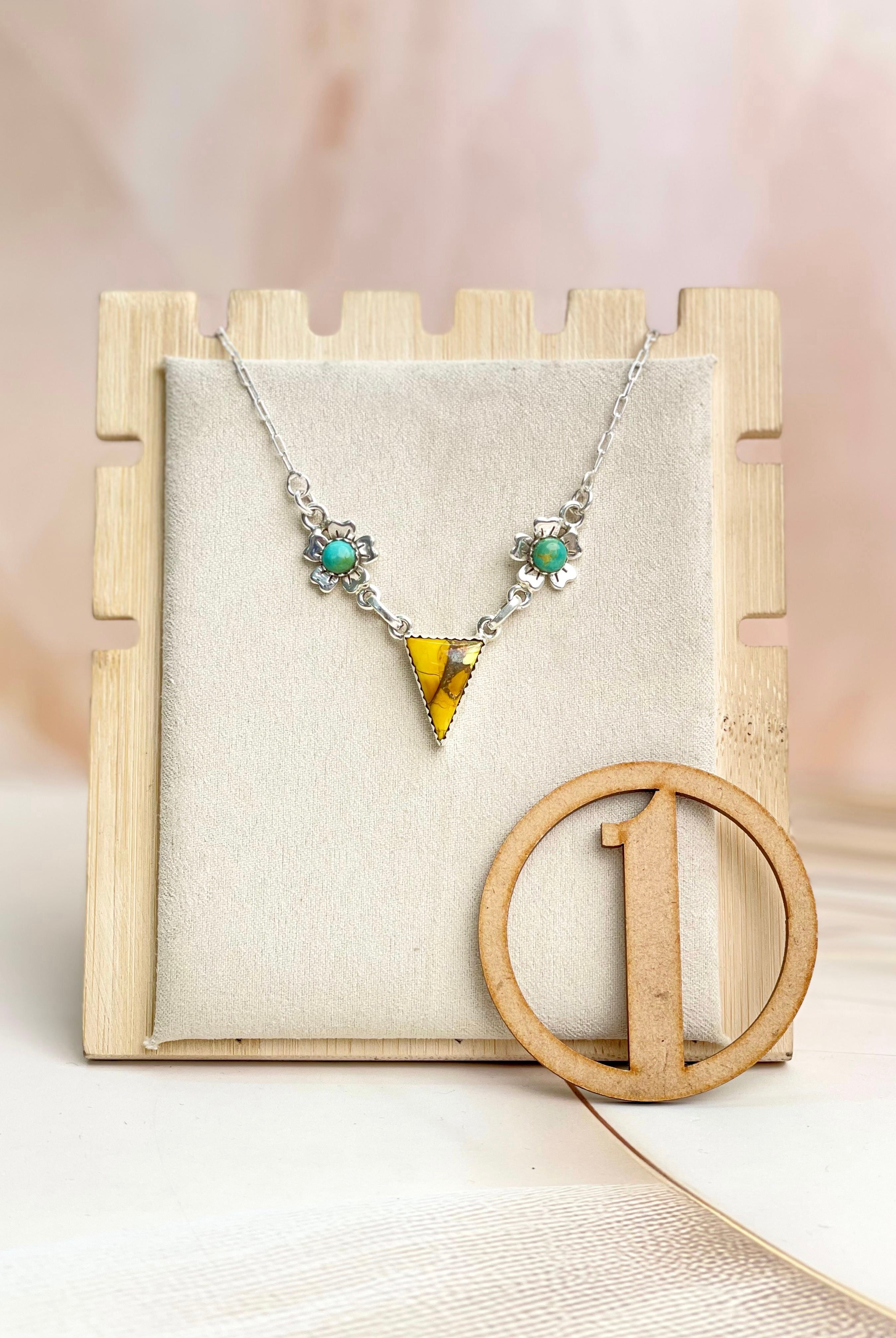 Wild Triad Floral Necklaces no22-Necklaces-Krush Kandy, Women's Online Fashion Boutique Located in Phoenix, Arizona (Scottsdale Area)