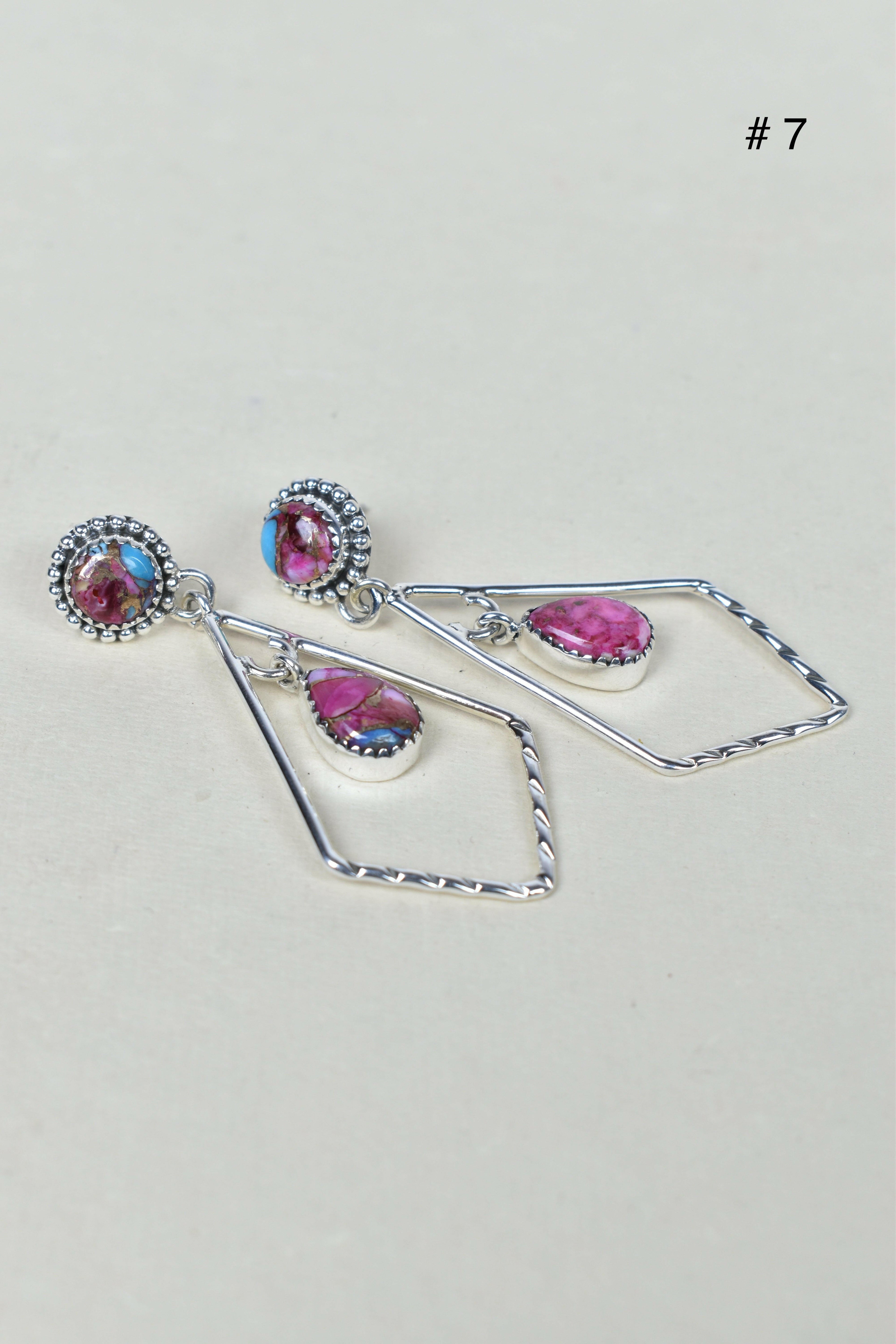 Skyborne Celestial Elegance Dangle Earrings-Drop Earrings-Krush Kandy, Women's Online Fashion Boutique Located in Phoenix, Arizona (Scottsdale Area)