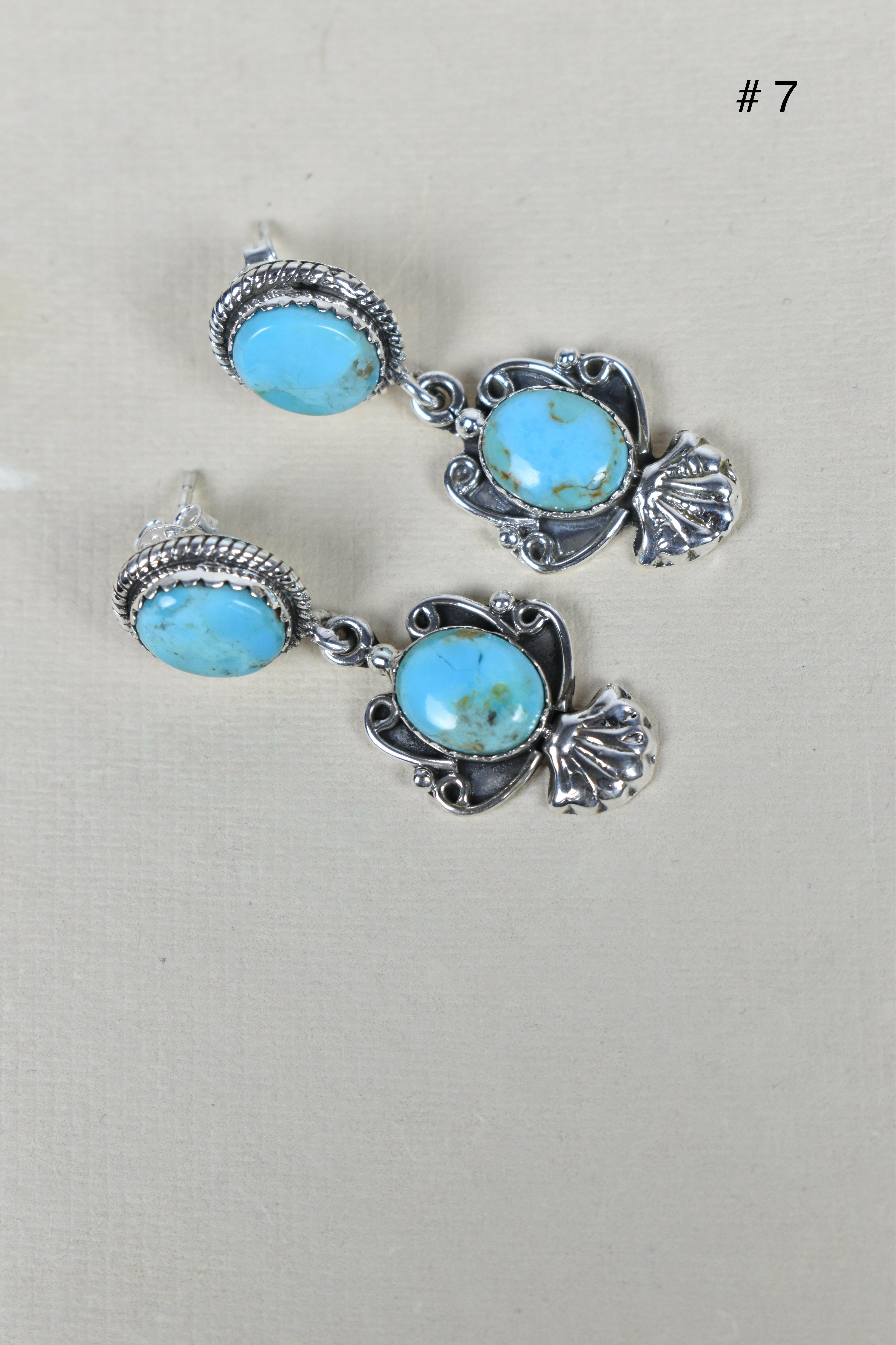 Flounder Fun Earrings-Stud Earrings-Krush Kandy, Women's Online Fashion Boutique Located in Phoenix, Arizona (Scottsdale Area)