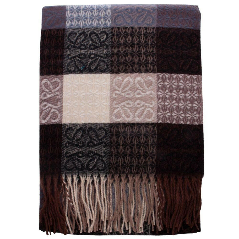 Color Block Plaid Scarf with Fringe and Butterfly Design-Scarves-Krush Kandy, Women's Online Fashion Boutique Located in Phoenix, Arizona (Scottsdale Area)