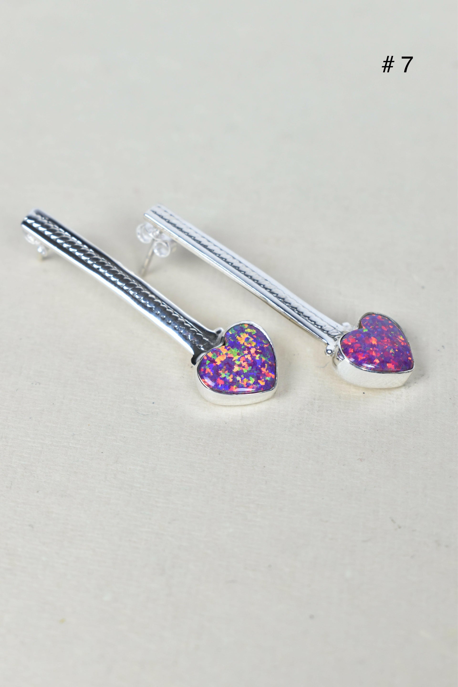 Silver Solitaire Bar Earrings-Drop Earrings-Krush Kandy, Women's Online Fashion Boutique Located in Phoenix, Arizona (Scottsdale Area)