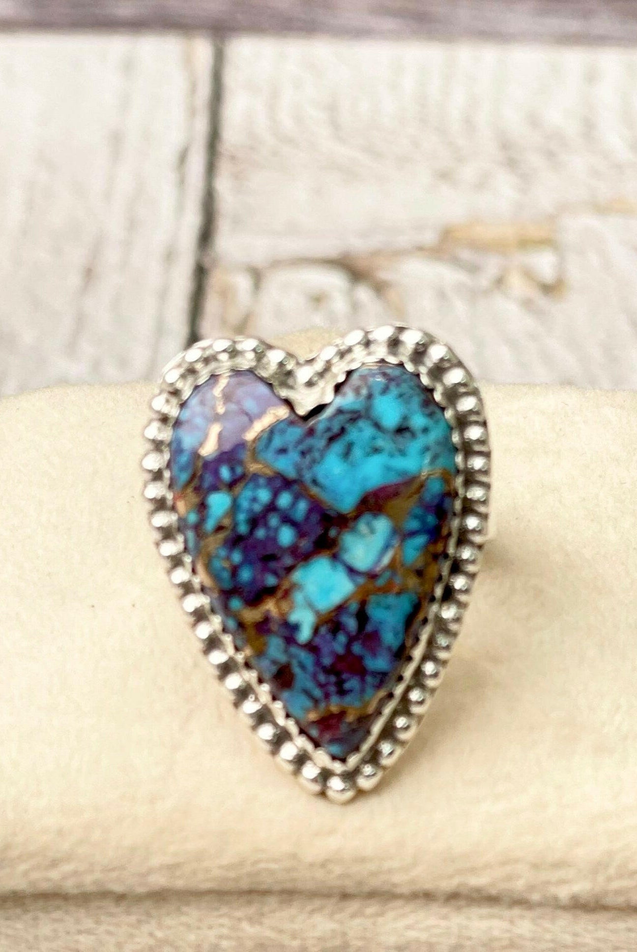 Long Heart Sterling Silver Ring MADE TO ORDER-Statement Rings-Krush Kandy, Women's Online Fashion Boutique Located in Phoenix, Arizona (Scottsdale Area)