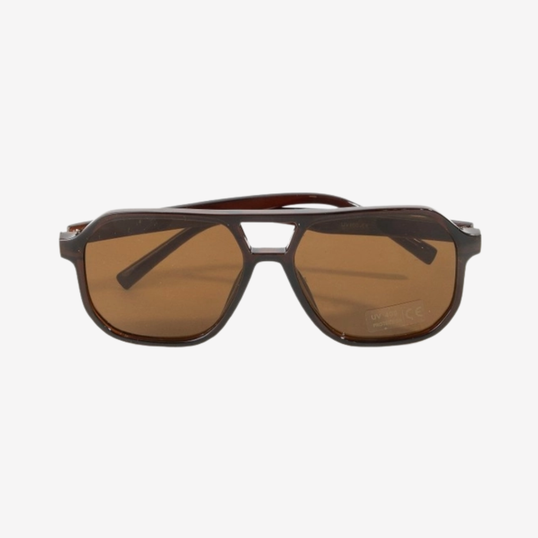 Desert Drive Tortoise Square Sunglasses