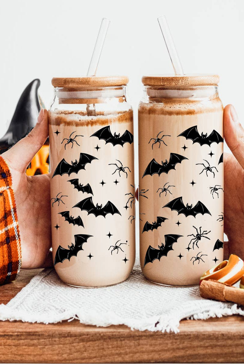 Cutest Halloween Fall Glass Cup | 20oz-Accessories-Krush Kandy, Women's Online Fashion Boutique Located in Phoenix, Arizona (Scottsdale Area)