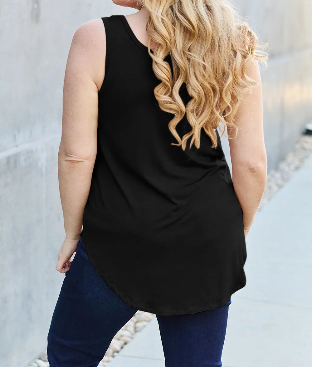 Basic Bae Full Size Round Neck Curved Hem Tank-Tops-Krush Kandy, Women's Online Fashion Boutique Located in Phoenix, Arizona (Scottsdale Area)