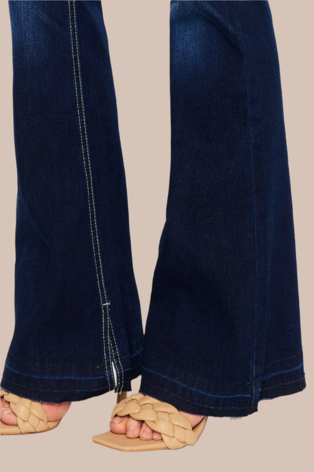 Kancan Mid Rise Slim Flare Jeans-Krush Kandy, Women's Online Fashion Boutique Located in Phoenix, Arizona (Scottsdale Area)