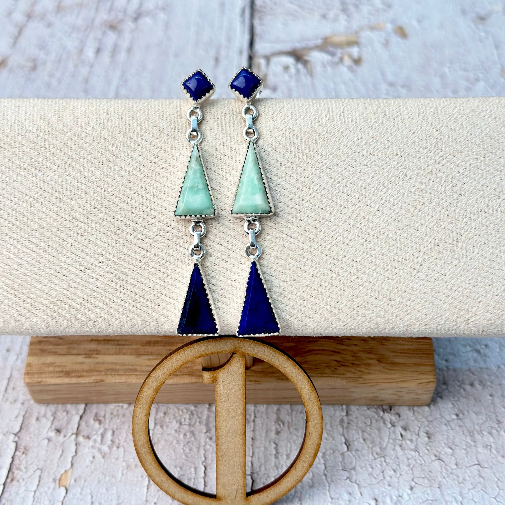 Paloma's Multi Stone Earrings-Earrings-Krush Kandy, Women's Online Fashion Boutique Located in Phoenix, Arizona (Scottsdale Area)