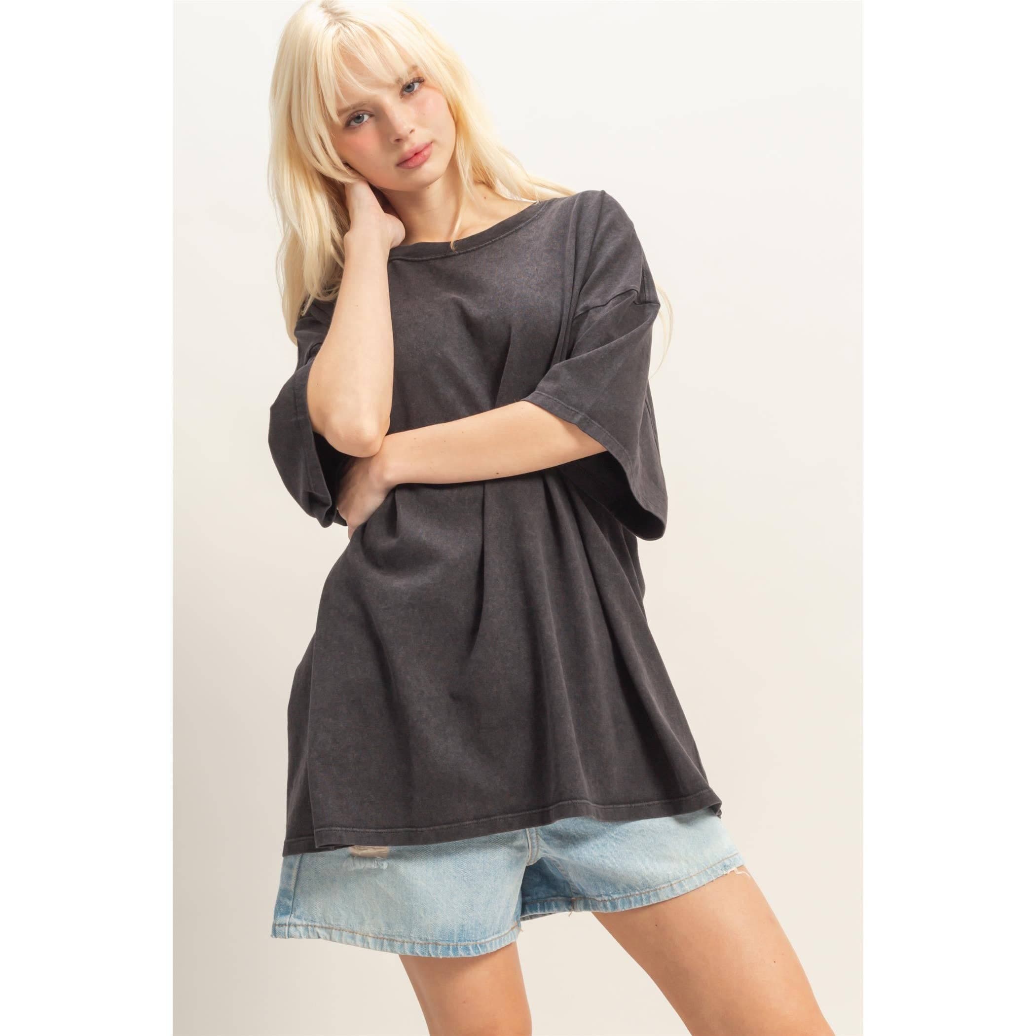 The Easygoing Oversized Mineral Wash T-Shirt | 6 Colors