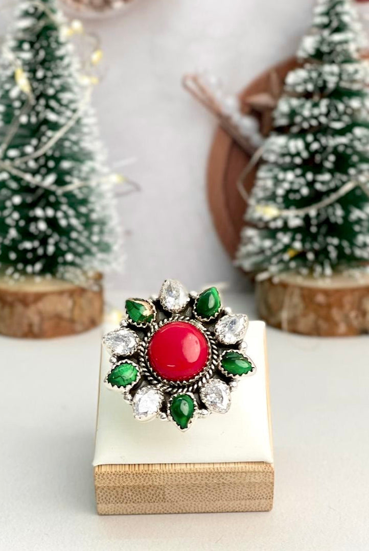 Krush Kandy Holiday Crawler Ring-Rings-Krush Kandy, Women's Online Fashion Boutique Located in Phoenix, Arizona (Scottsdale Area)