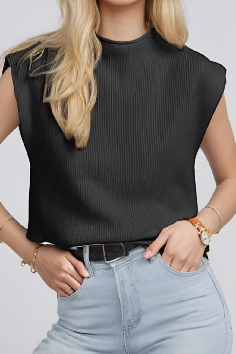Lunet Sleeveless Sweater-Tops-Krush Kandy, Women's Online Fashion Boutique Located in Phoenix, Arizona (Scottsdale Area)