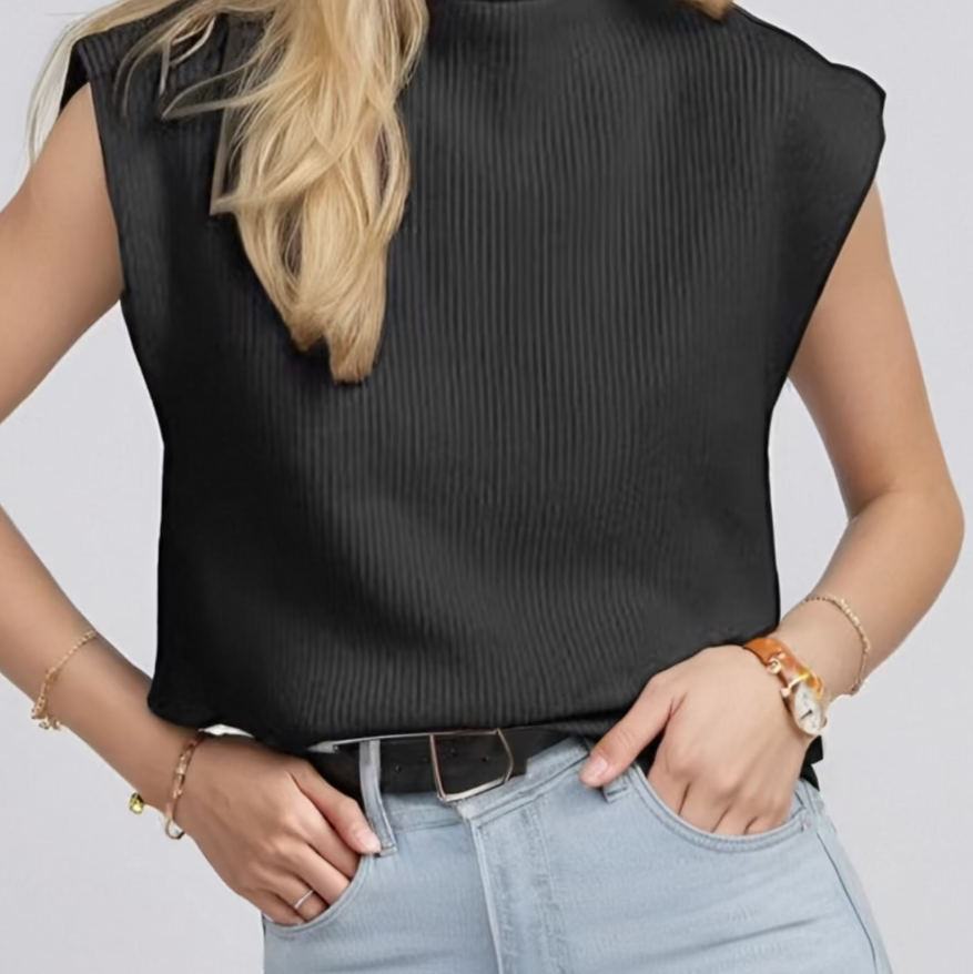 Lunet Sleeveless Sweater-Tops-Krush Kandy, Women's Online Fashion Boutique Located in Phoenix, Arizona (Scottsdale Area)