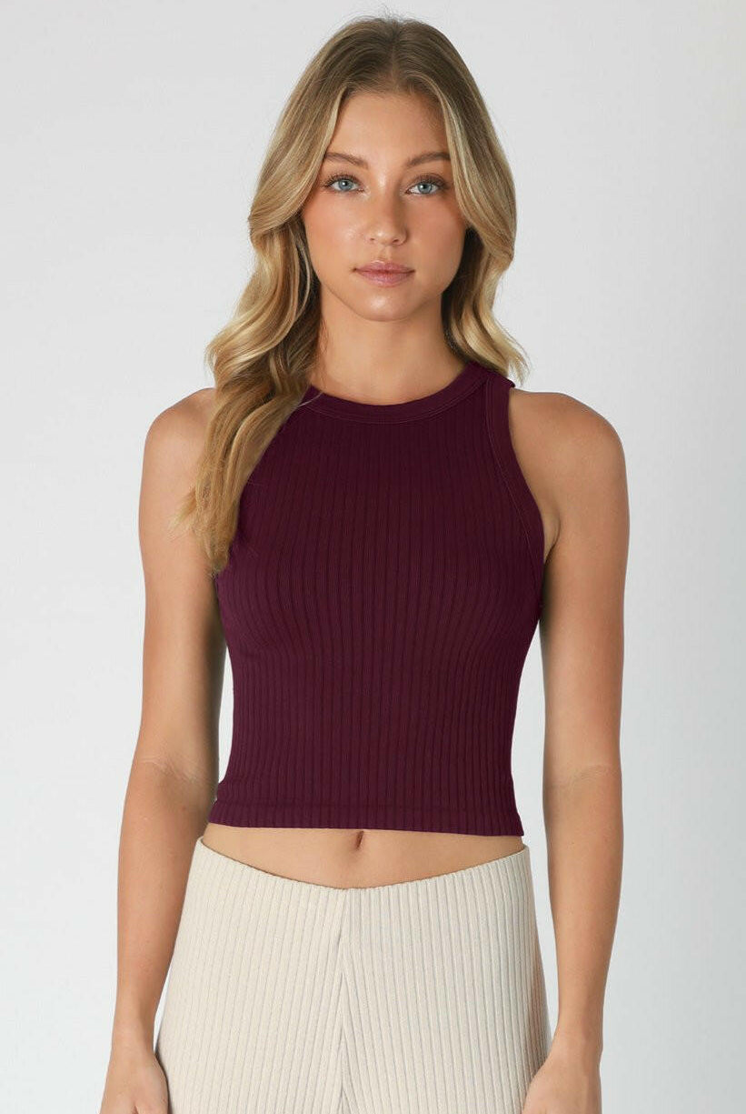 Wide Ribbed Tank Top-Krush Kandy, Women's Online Fashion Boutique Located in Phoenix, Arizona (Scottsdale Area)