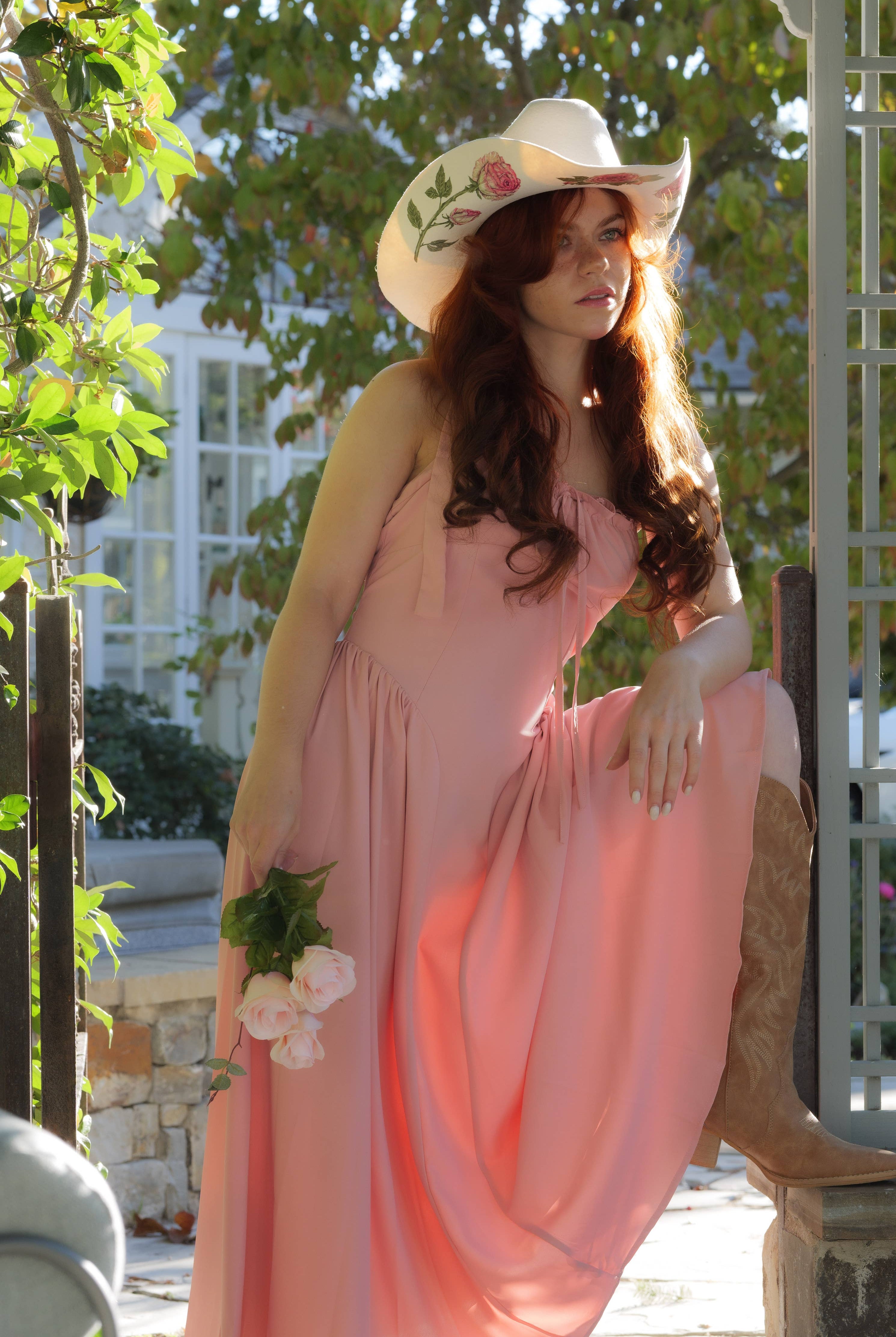 The Seraphina Western Hat - Made to Order-Hats-Krush Kandy, Women's Online Fashion Boutique Located in Phoenix, Arizona (Scottsdale Area)