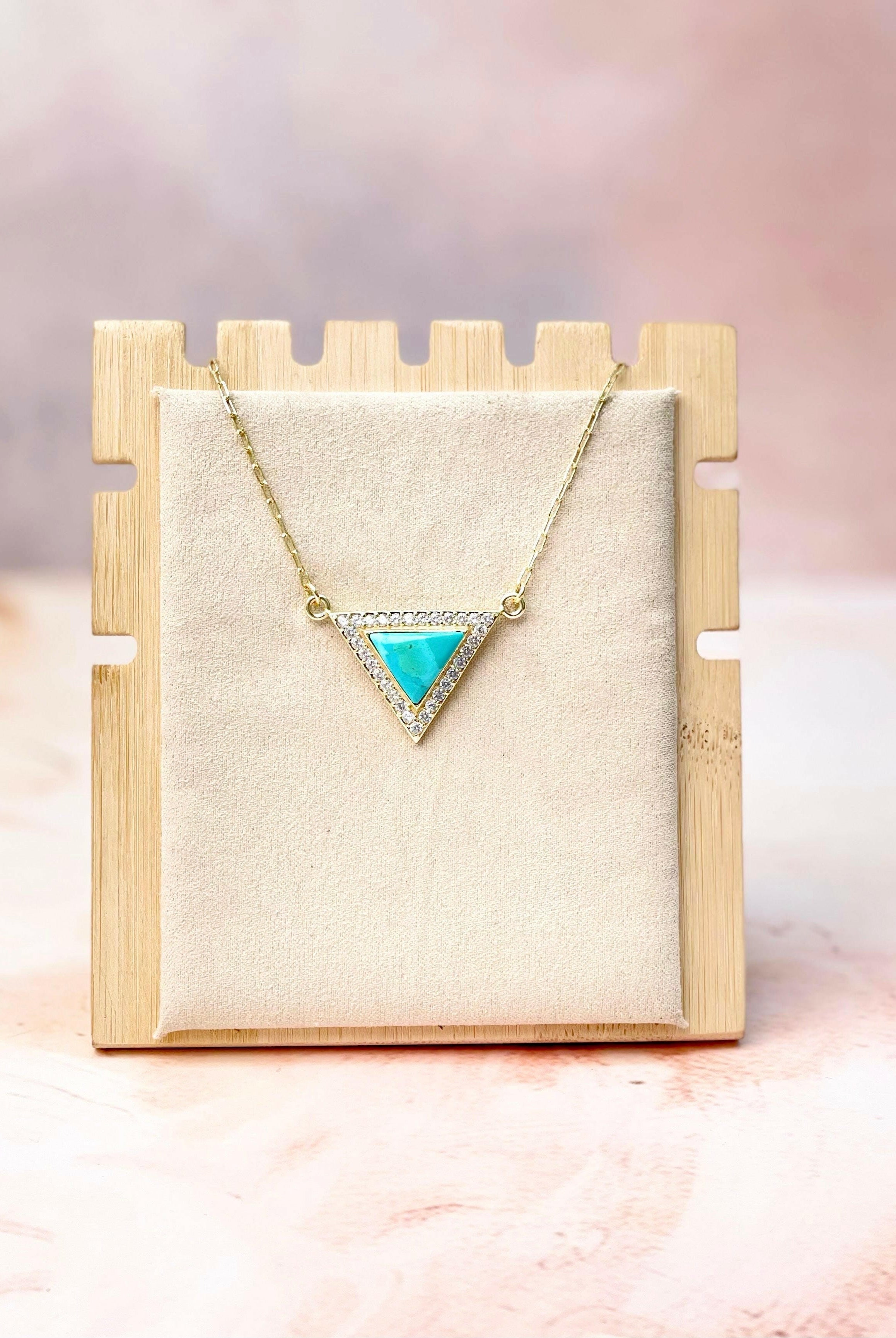 Make Your Mark Crystal & Stone Necklace-Necklaces-Krush Kandy, Women's Online Fashion Boutique Located in Phoenix, Arizona (Scottsdale Area)