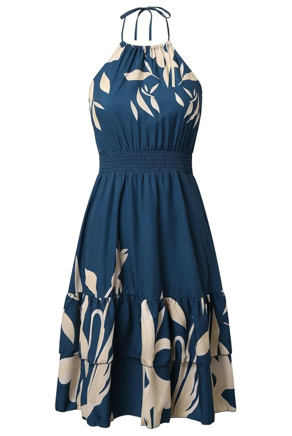 Paisley Print Halter Neck Mini Dress-Krush Kandy, Women's Online Fashion Boutique Located in Phoenix, Arizona (Scottsdale Area)