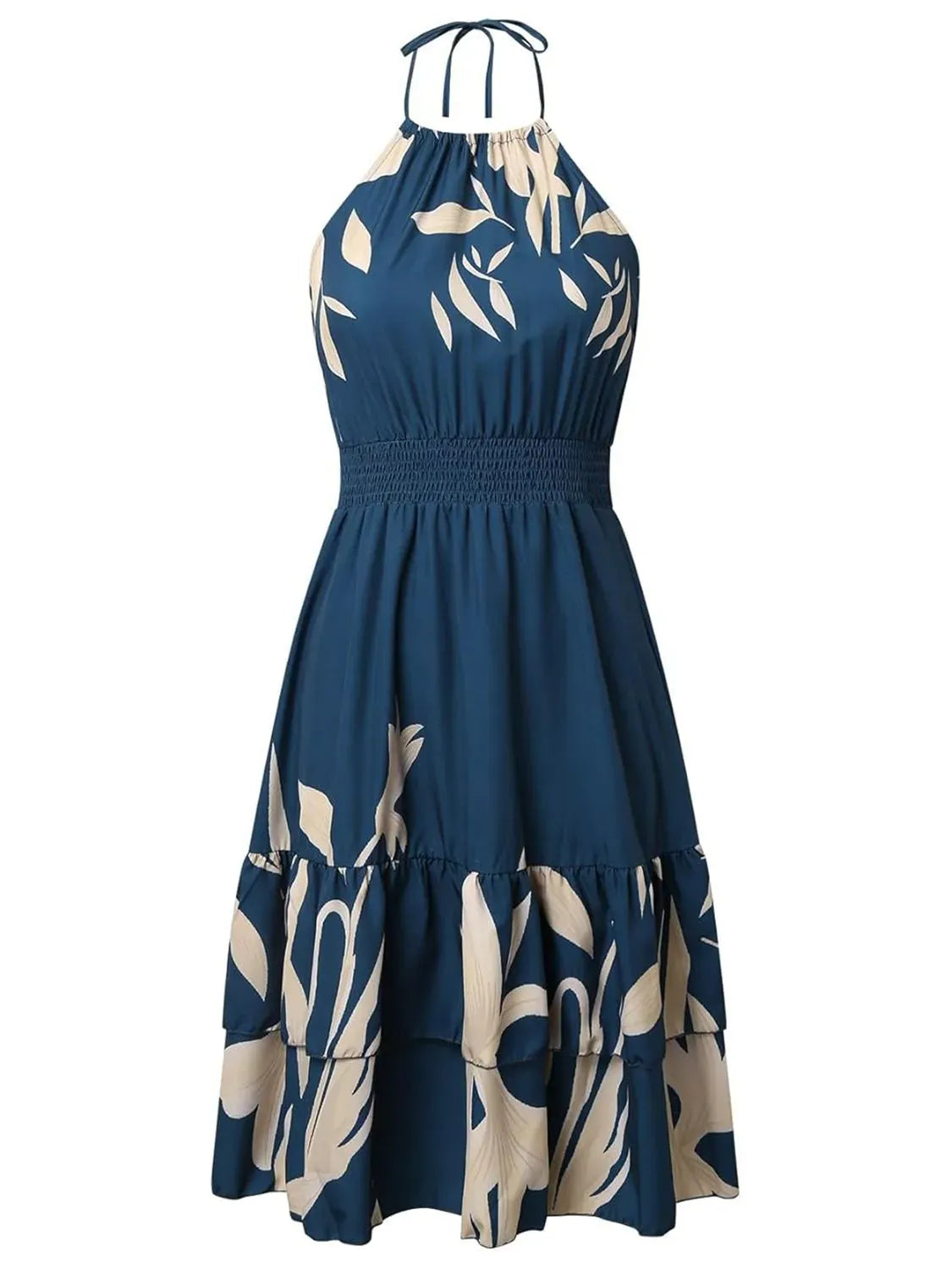 Paisley Print Halter Neck Mini Dress-Krush Kandy, Women's Online Fashion Boutique Located in Phoenix, Arizona (Scottsdale Area)