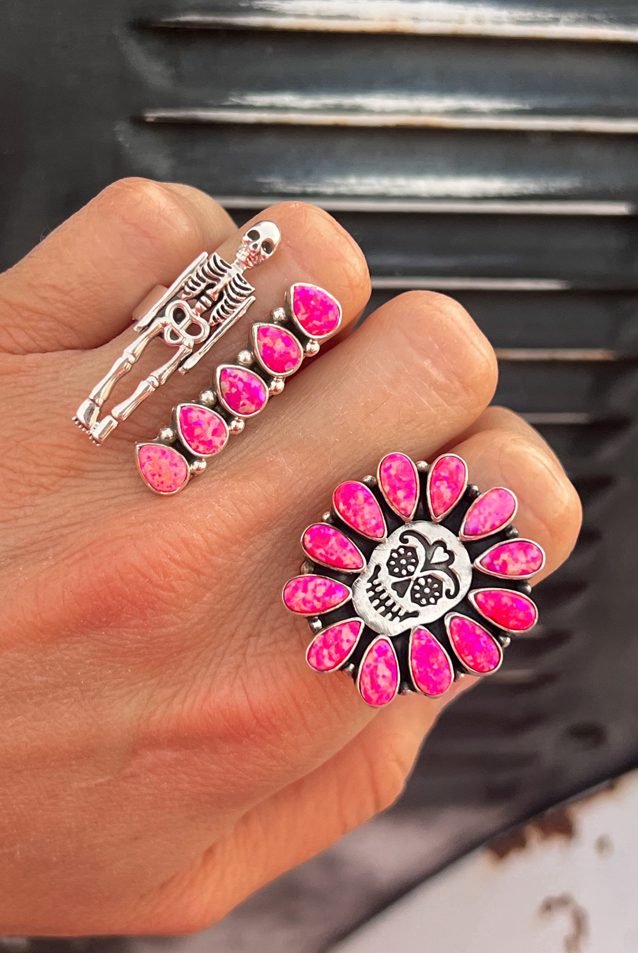 Turned To Stone Skeleton Ring | PREORDER NOW OPEN-Cluster Rings-Krush Kandy, Women's Online Fashion Boutique Located in Phoenix, Arizona (Scottsdale Area)