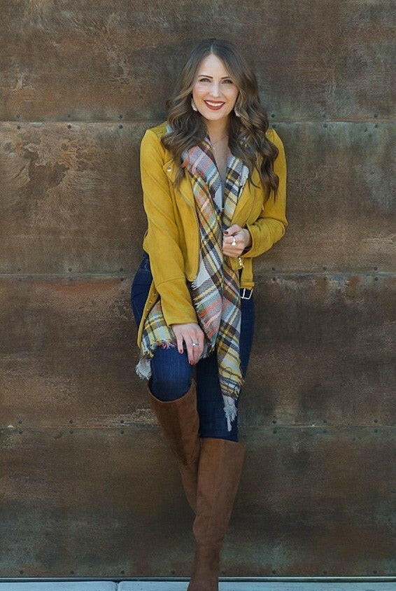 Belted Suede Moto Jacket-Jackets-Krush Kandy, Women's Online Fashion Boutique Located in Phoenix, Arizona (Scottsdale Area)