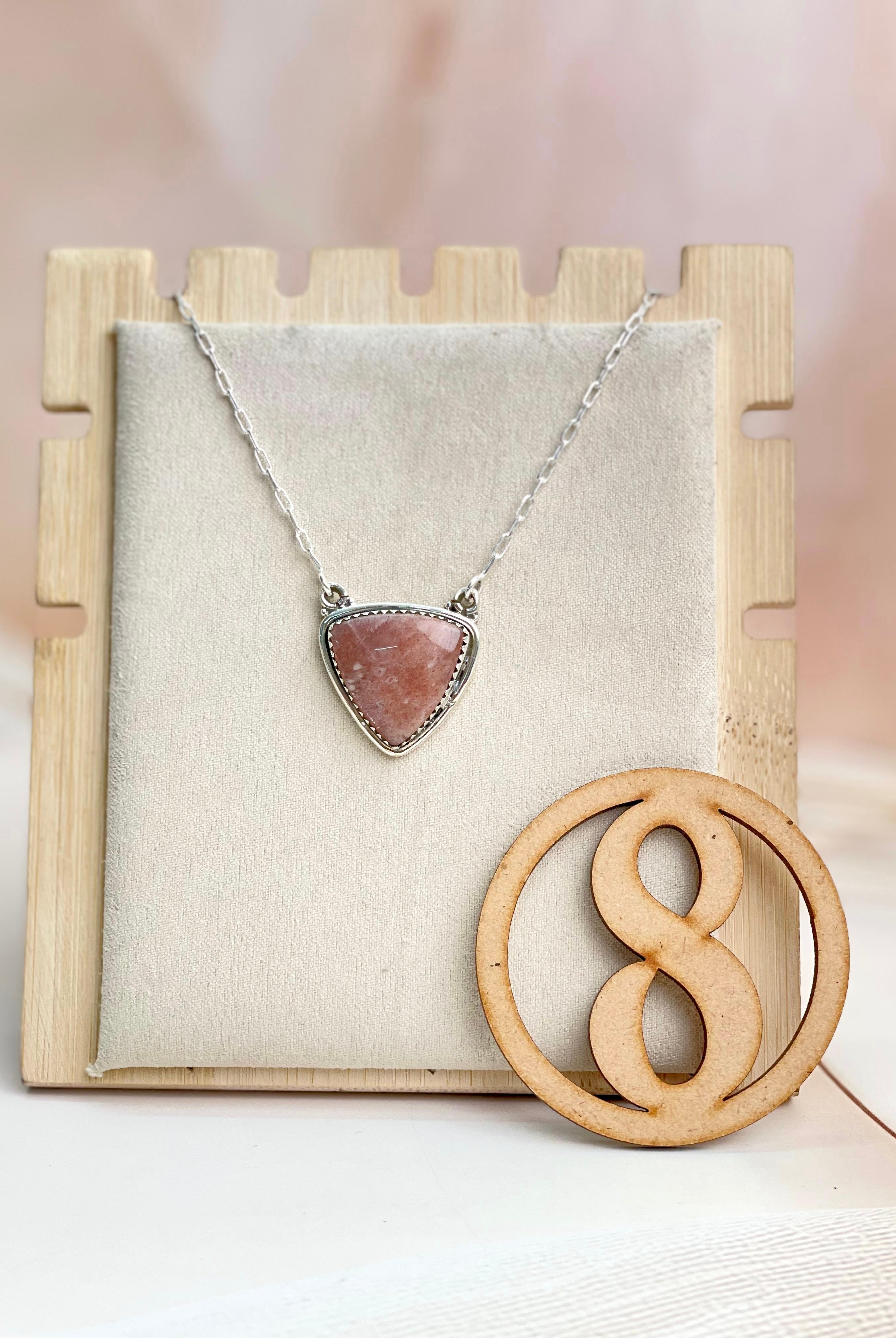 Sunstone Slab Necklace sno 32-Necklaces-Krush Kandy, Women's Online Fashion Boutique Located in Phoenix, Arizona (Scottsdale Area)