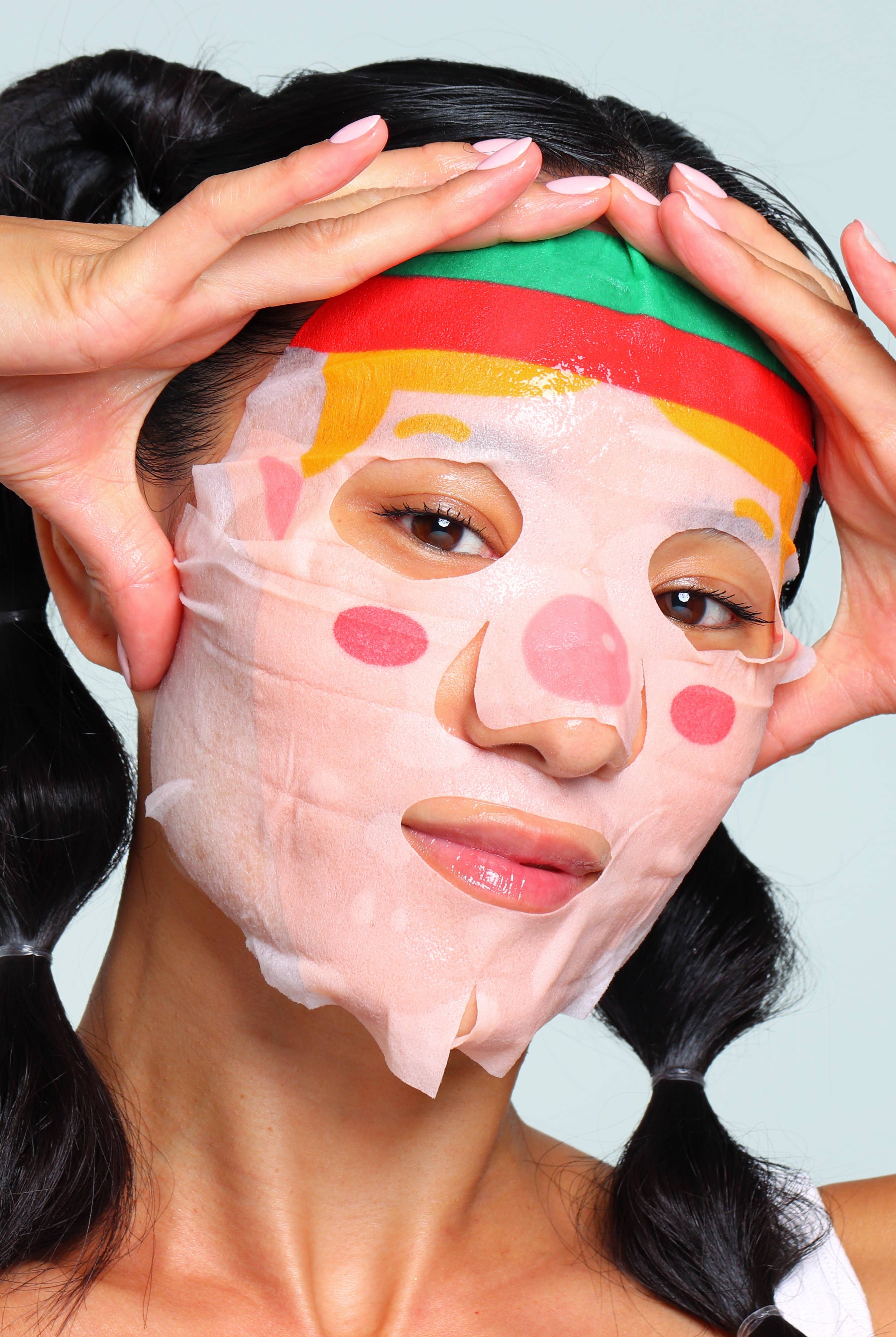 Christmas Holiday Santa's WorkShop Facial Masks-Accessories-Krush Kandy, Women's Online Fashion Boutique Located in Phoenix, Arizona (Scottsdale Area)