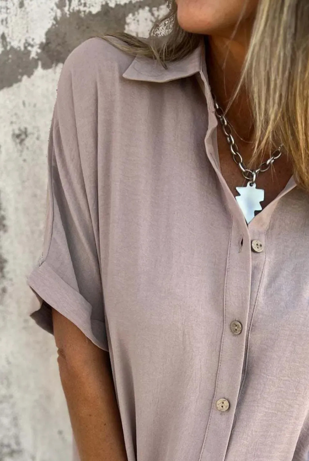 The Everyday Pop Button-Down Shirt-Krush Kandy, Women's Online Fashion Boutique Located in Phoenix, Arizona (Scottsdale Area)