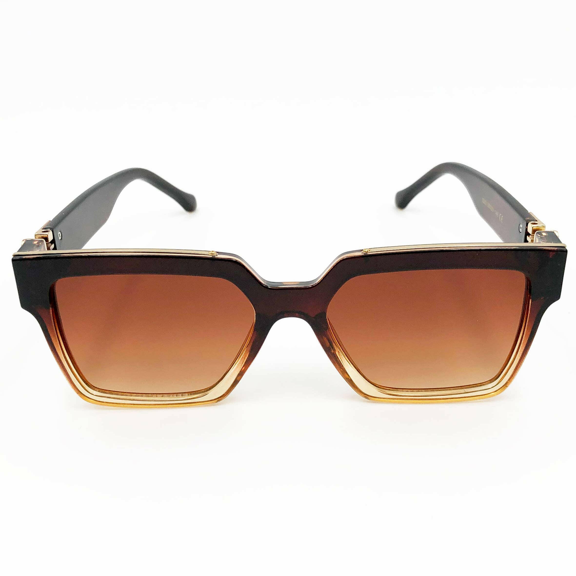 Square Gradient Oversized Sunglasses-Sunglasses-Krush Kandy, Women's Online Fashion Boutique Located in Phoenix, Arizona (Scottsdale Area)