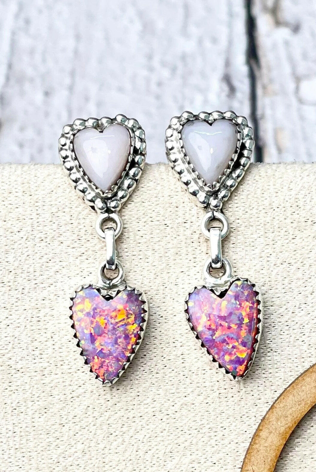 All The Love Heart Earrings-Earrings-Krush Kandy, Women's Online Fashion Boutique Located in Phoenix, Arizona (Scottsdale Area)