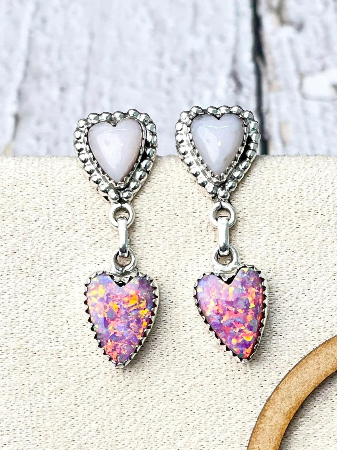 All The Love Heart Earrings-Earrings-Krush Kandy, Women's Online Fashion Boutique Located in Phoenix, Arizona (Scottsdale Area)