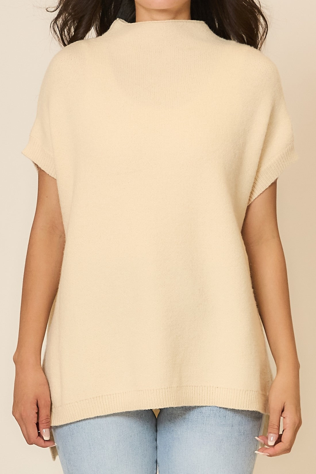 Sleeveless Knit Sweater Vest-Sweaters-Krush Kandy, Women's Online Fashion Boutique Located in Phoenix, Arizona (Scottsdale Area)