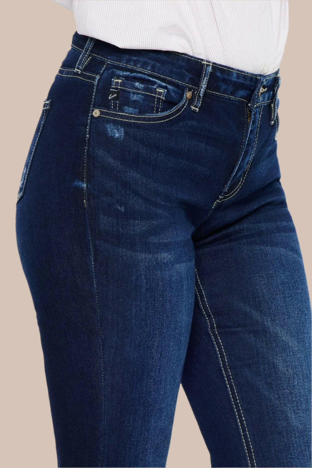 Kancan Mid Rise Slim Flare Jeans-Krush Kandy, Women's Online Fashion Boutique Located in Phoenix, Arizona (Scottsdale Area)