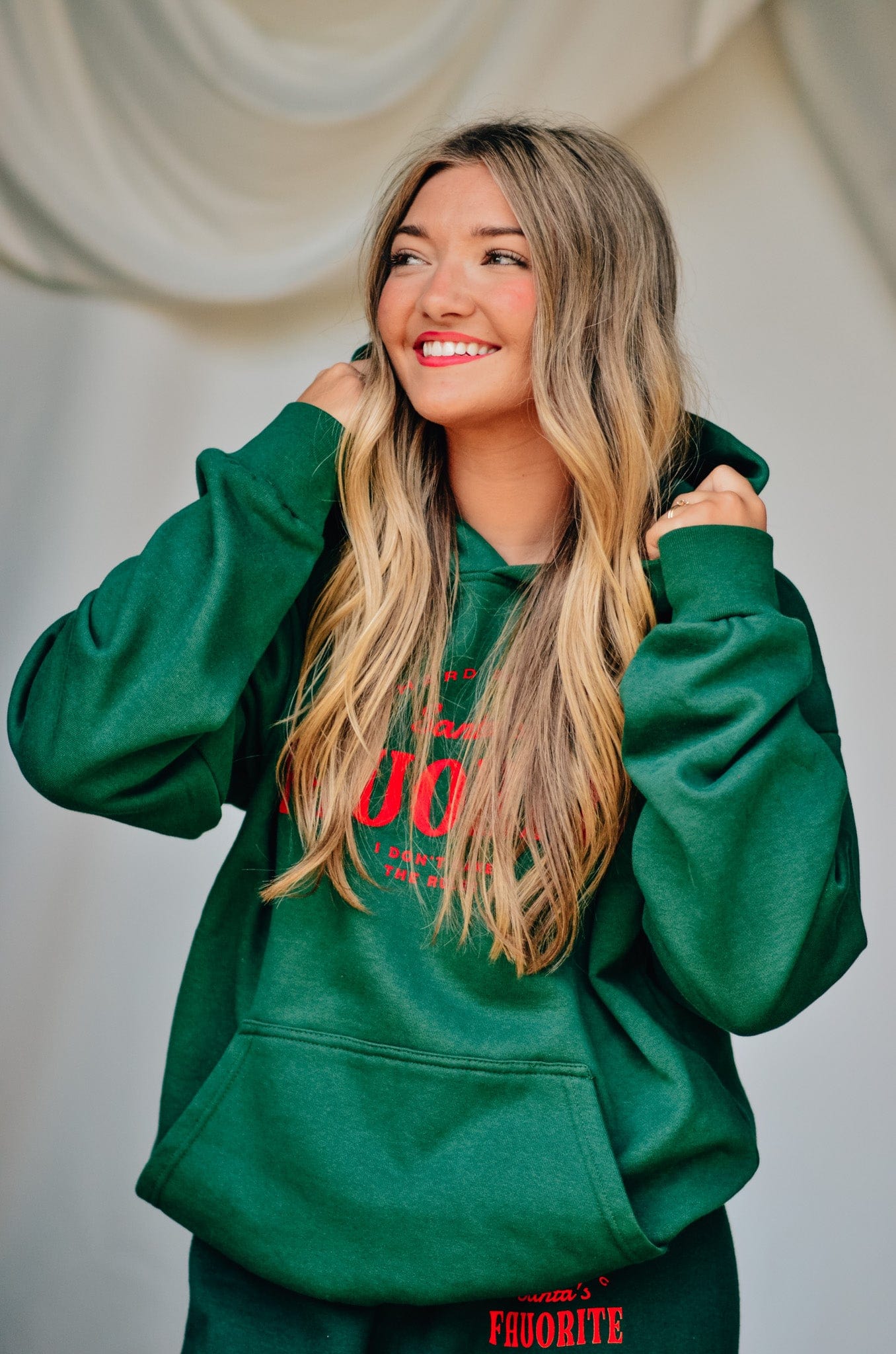 Santa's Favorite Hoodie-Krush Kandy, Women's Online Fashion Boutique Located in Phoenix, Arizona (Scottsdale Area)