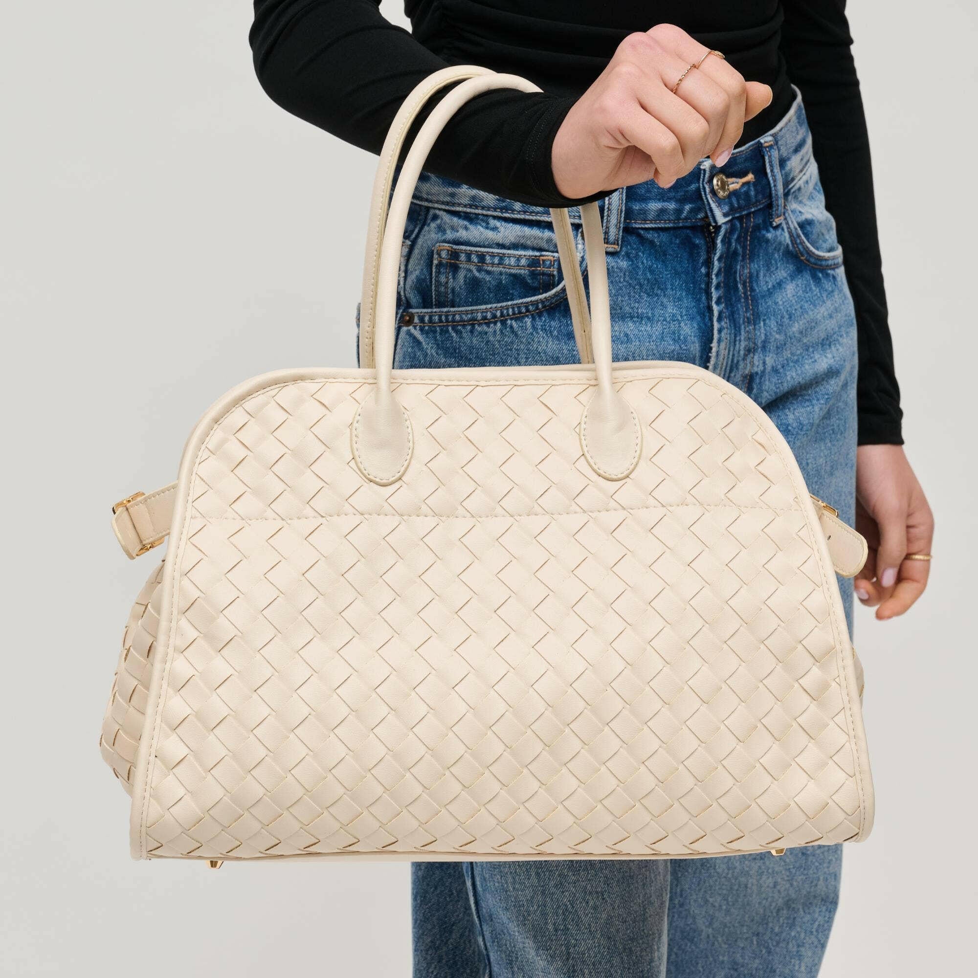 Rhonda Woven Tote-handbags-Krush Kandy, Women's Online Fashion Boutique Located in Phoenix, Arizona (Scottsdale Area)