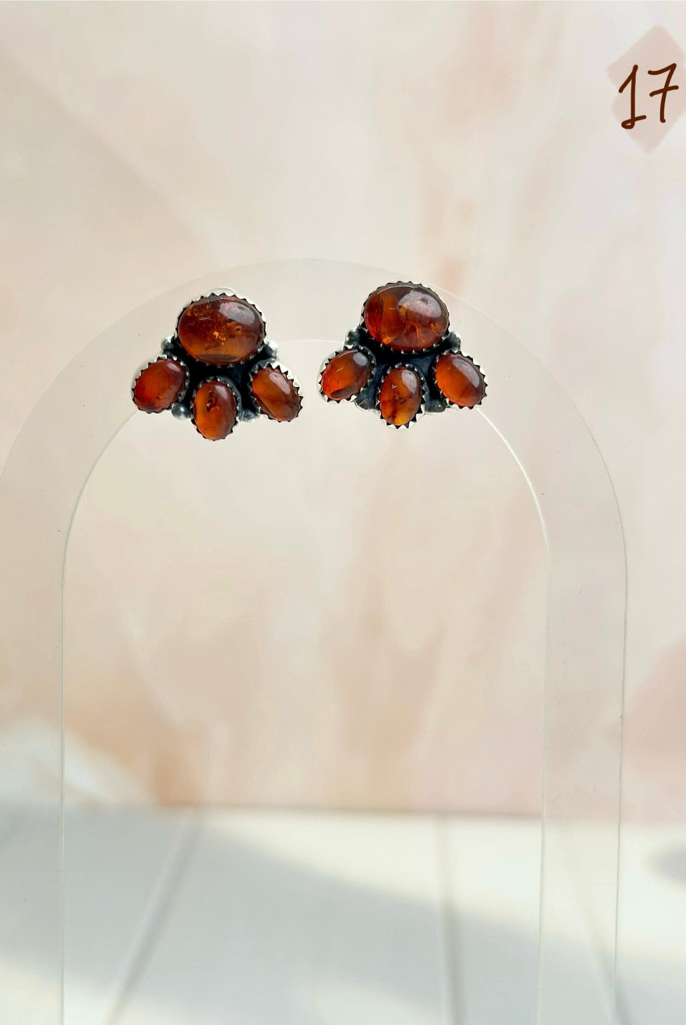 Amber, Turquoise & Crystals Mixed Earrings-Earrings-Krush Kandy, Women's Online Fashion Boutique Located in Phoenix, Arizona (Scottsdale Area)