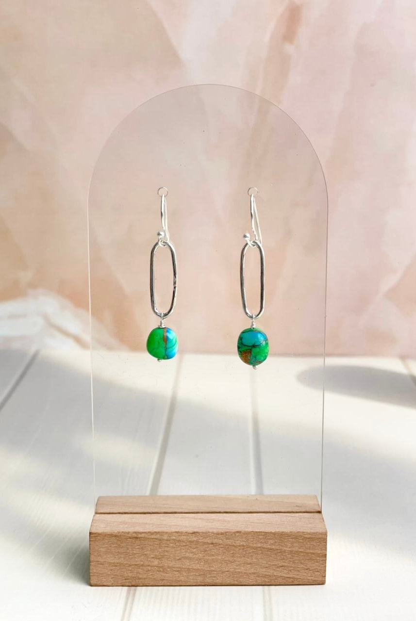 Dahlia Drops Dainty Earrings-Earrings-Krush Kandy, Women's Online Fashion Boutique Located in Phoenix, Arizona (Scottsdale Area)