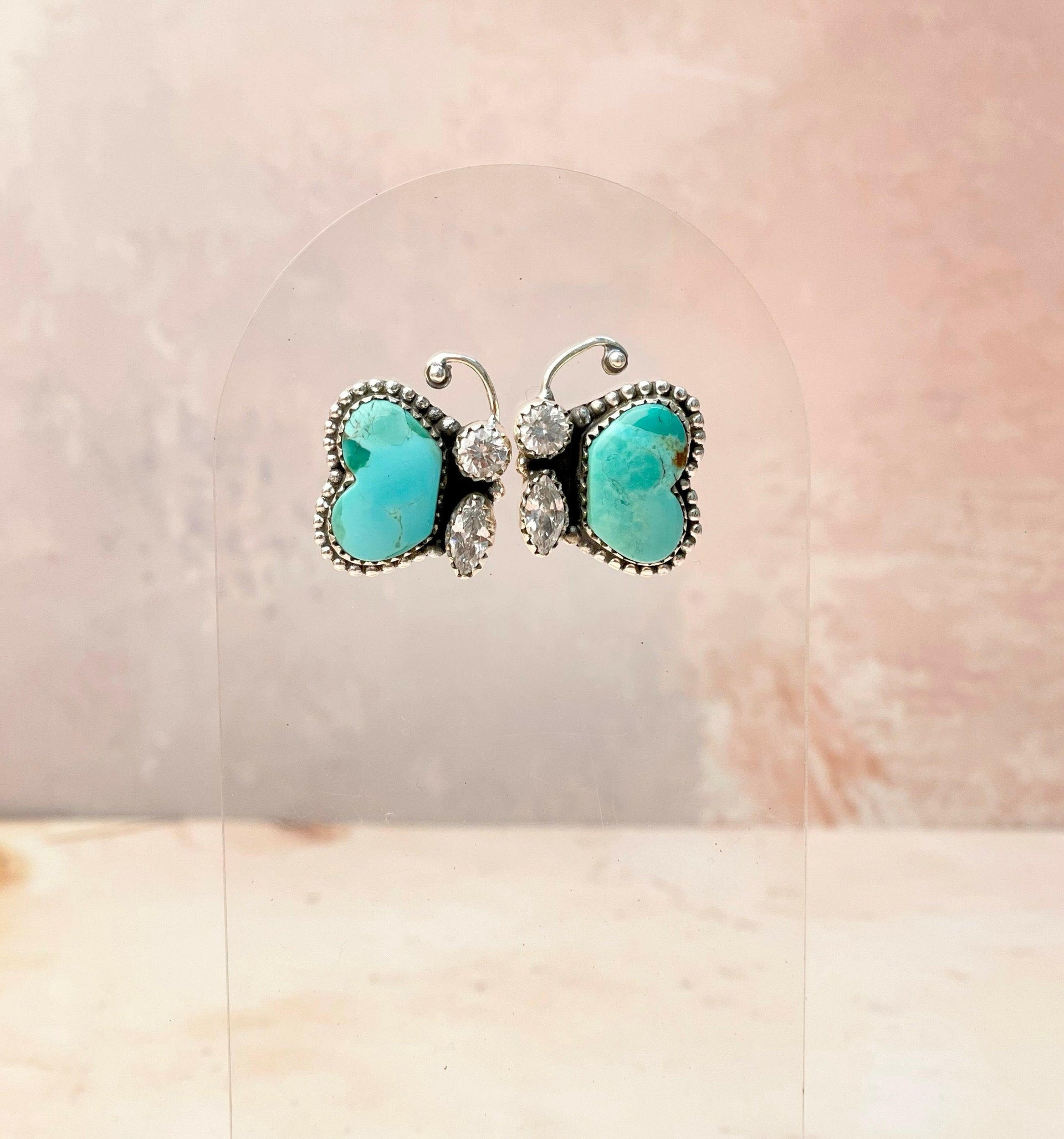 Wild Butterfly in Desert Rings & Earrings-Earrings-Krush Kandy, Women's Online Fashion Boutique Located in Phoenix, Arizona (Scottsdale Area)