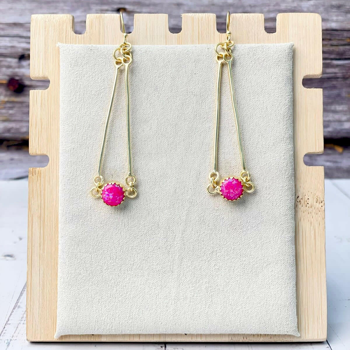 Poised Perfection Single Stone Earrings-Earrings-Krush Kandy, Women's Online Fashion Boutique Located in Phoenix, Arizona (Scottsdale Area)