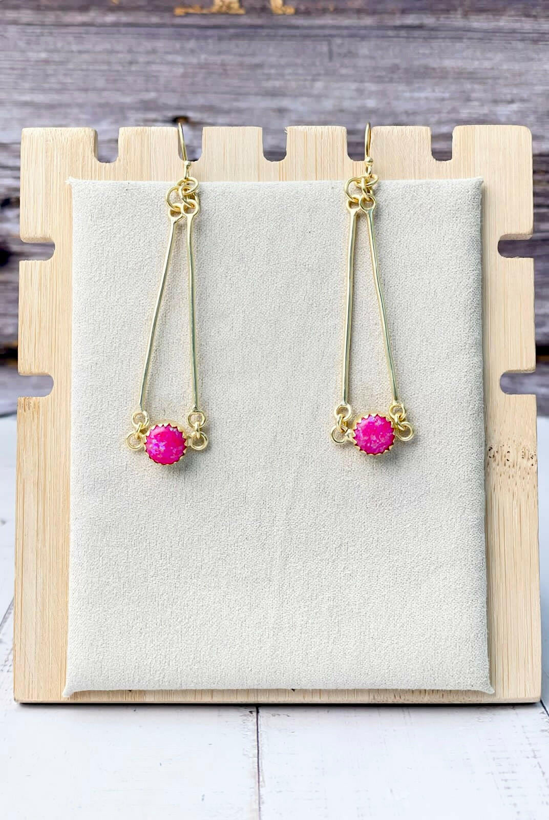 Poised Perfection Single Stone Earrings-Earrings-Krush Kandy, Women's Online Fashion Boutique Located in Phoenix, Arizona (Scottsdale Area)